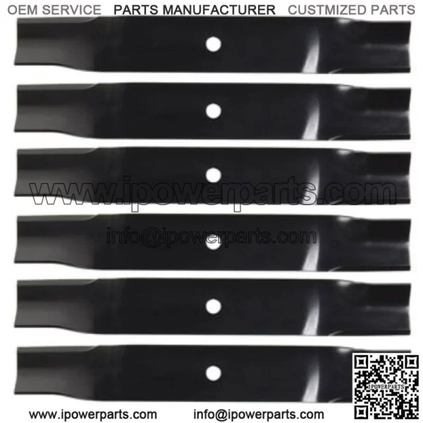 (6) Zero Turn Mower Z Force & Tank 60" Deck Blades Fits Cub Cadet
