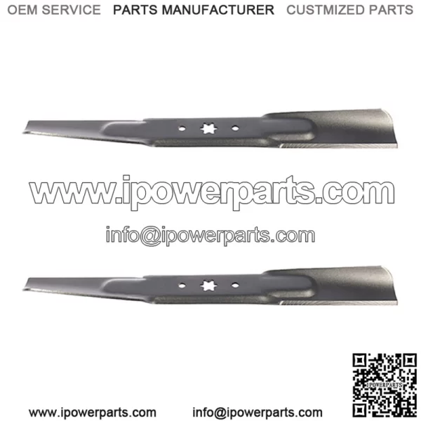 2 Blades for 46" Fits Cub Cadet Cut #B1MA2434 MTD 742-04290, 942-04290