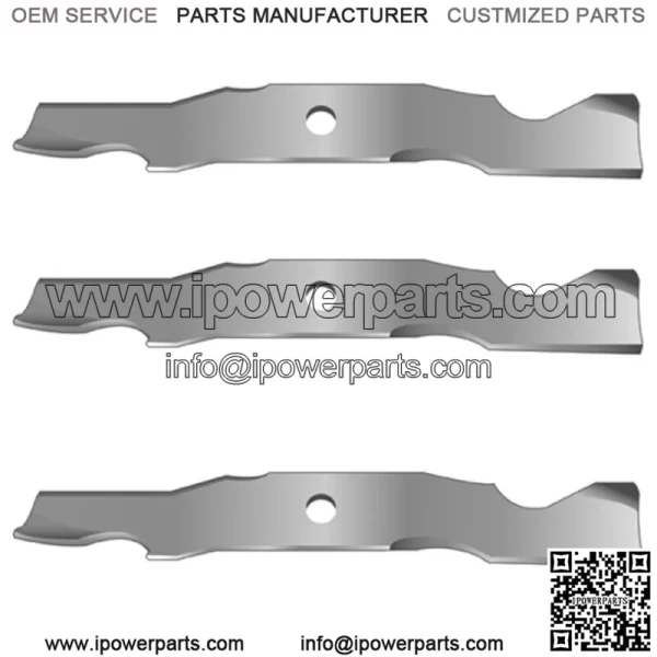 Set of 3 Rotary 11506 Bagging Fits Hi-Lift Blades, 50 deck Fits Cub Cadet LT1050