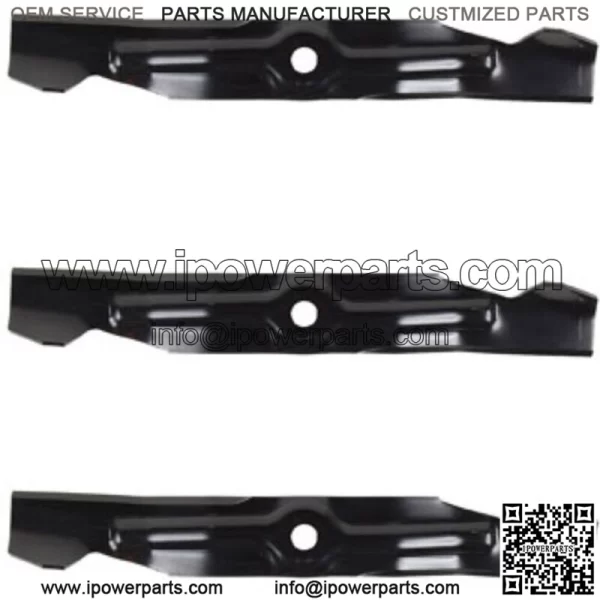 Set of Three Blades Fits Cub Cadet 742-04068 742-04068
