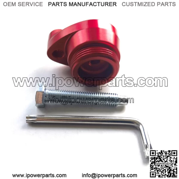 Red Can-Am Maverick Clutch Belt Replacement Tool (708200720 LHKJ77598) - Image 2