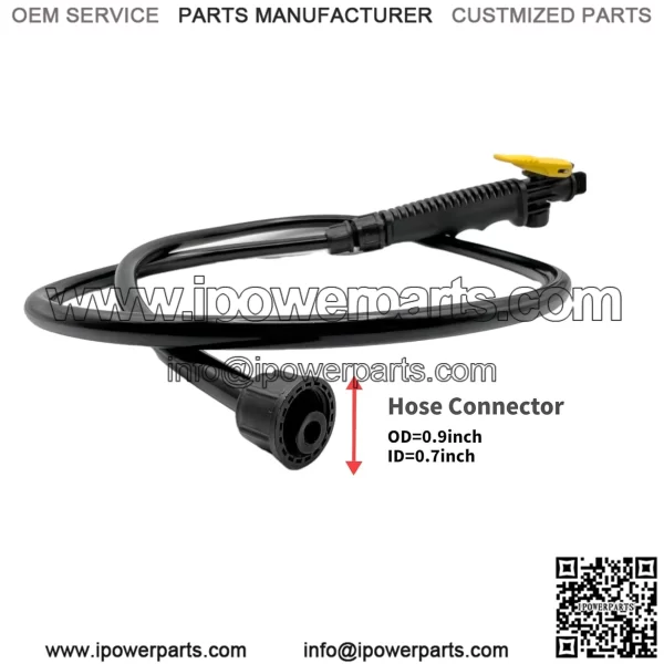 Replacement Sprayer Wand for Ryobi??Stainless Steel Sprayer Wand with Adjustable Nozzle??Trigger Wand & Hose for P2803 Sprayer (With Hose) - Image 2