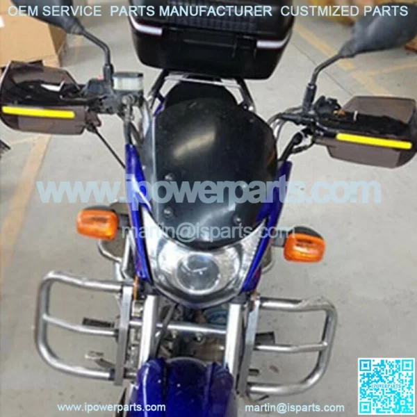 22mm 7/8'' ATV Motorcycle Handle Bar Hand Guard Protector Wind Deflector Shield - Image 5