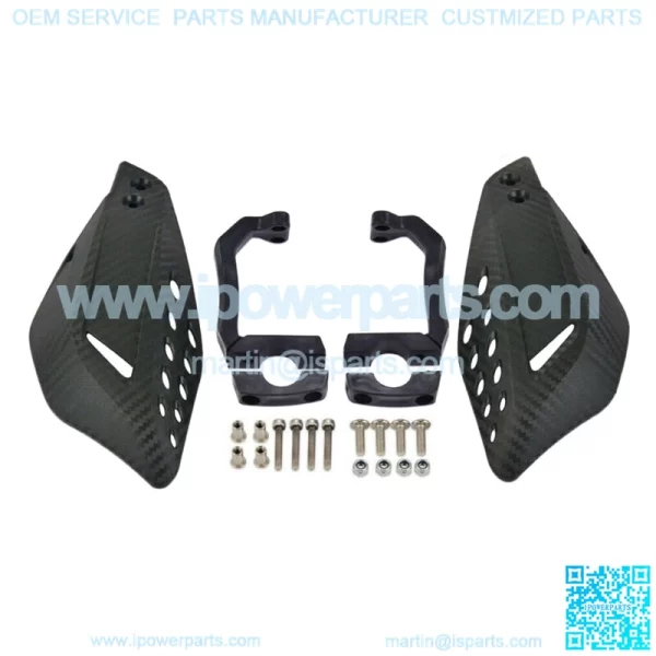 One Pair 7/8" Handle Bar End Hand Guards Protector For Motorcycle Dirt Bike ATV - Image 2