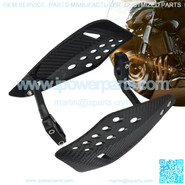One Pair 7/8" Handle Bar End Hand Guards Protector For Motorcycle Dirt Bike ATV - Image 3