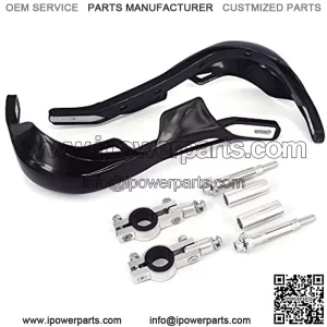 Motorcycle Universal Handguards Dirt Bike Hand Guards For ATV off Road Motocross Enduro - Black