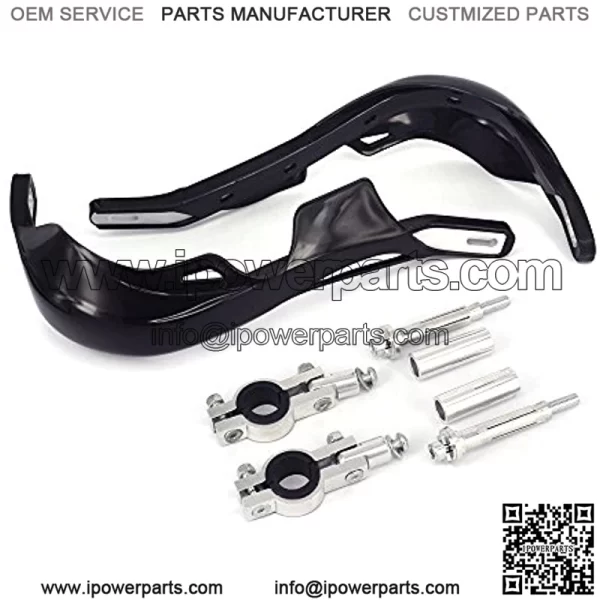 Motorcycle Universal Handguards Dirt Bike Hand Guards For ATV off Road Motocross Enduro - Black