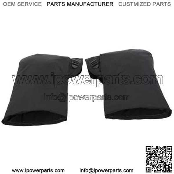 Snowmobile ATV Handle Bar Gauntlet Mitts Hand Protectors Warmers Pair