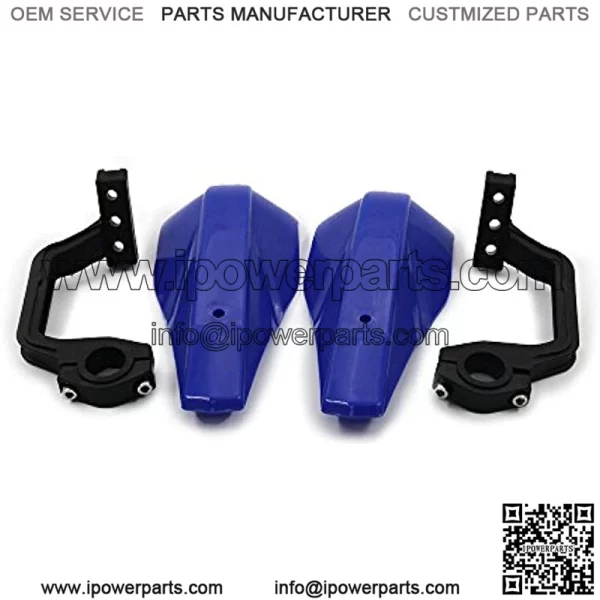 RACING Blue Motocross Handguards 7/8 inch and 1 1/8 inches Hand Guards For Motorcycle YZ80 YZ85 YZ125 YZ250 YZ250F Dirt Bike MX Supermoto Racing ATV Quad KAYO