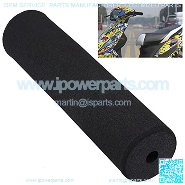 KIMISS Round Motorcycle Handlebar Crossbar Bar Pad Protector for Motocross Dirt Bike ATV Quad(Black) - Image 5