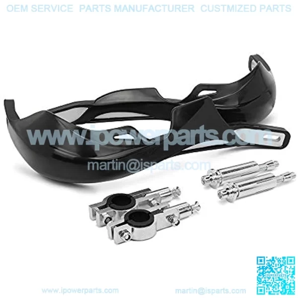 Motorcycle Handguards Aluminum Hand Guards Universal For 7/8" And 1 1/8" Brush Bar For off Road ATV Yamaha  Suzuki Motocross Dirt Bike Enduro -Black
