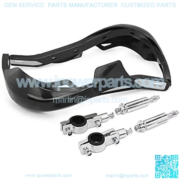 Motorcycle Handguards Aluminum Hand Guards Universal For 7/8" And 1 1/8" Brush Bar For off Road ATV Yamaha  Suzuki Motocross Dirt Bike Enduro -Black - Image 4