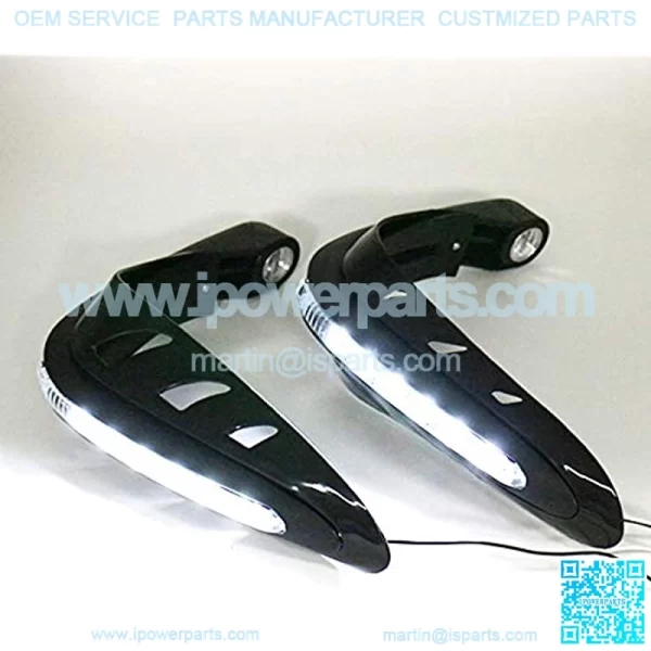 Motorcycle Universal Handguards Aluminium Alloy Hand Guards Brush Bar Handlebar for ATV Yamaha  Suzuki  Motocross Dirt Bike - Image 4