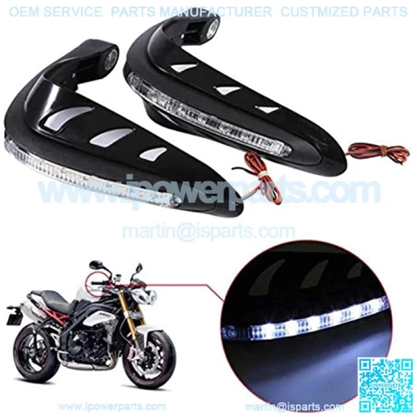 Motorcycle Universal Handguards Aluminium Alloy Hand Guards Brush Bar Handlebar for ATV Yamaha  Suzuki  Motocross Dirt Bike - Image 5