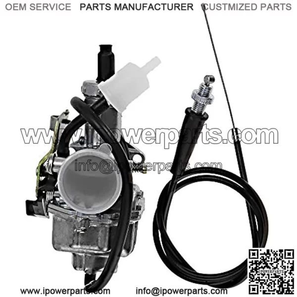 Carburetor Fits for HONDA TRX250EX SPORTRAX 250 2001-2005 w/Throttle Cable Fuel Filter - Image 2