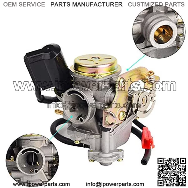 Carb Carburetor for Scooter 50cc GY6 139QMB Moped 49cc 60cc - Image 3