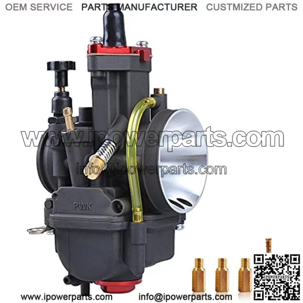 Racing 28mm Carburetor 150CC 160CC 190CC With Power PWK 28mm With Carburetor Jets Fit Dirt Bike TTR BBR Apollo ATV Cafe BikeReplace for Honda TRX 250 TRX250 Recon TRX250TE TRX250TM ATV Carb