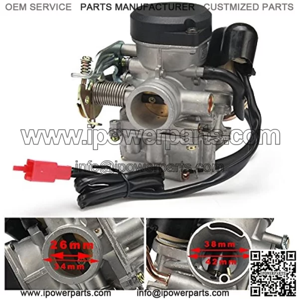 RACING 26mm CVK26 Carb Carburetor Replace For ATV Scooter GY6 150cc 200cc 250cc Motorcycle Scooter