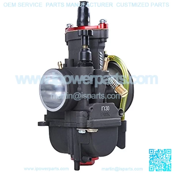 Racing Performance Carburetor 30mm Motorcycle Carburetor 200 250 Power Jet Carb 30mm With Carburetor Jets Fit NC Engine Dirt Bike Mini Bike TTR Apollo ATV Cafe Bike - Image 4