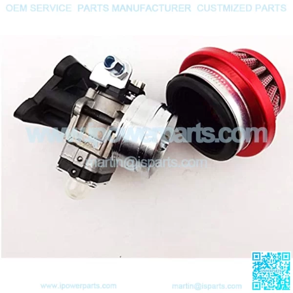 Racing Carburetor Kit Carb Air Filter Stack Manifold Intake Pipe For 2 Stroke 47cc 49cc Mini ATV Quad Kids Dirt Pocket Bike - Image 5