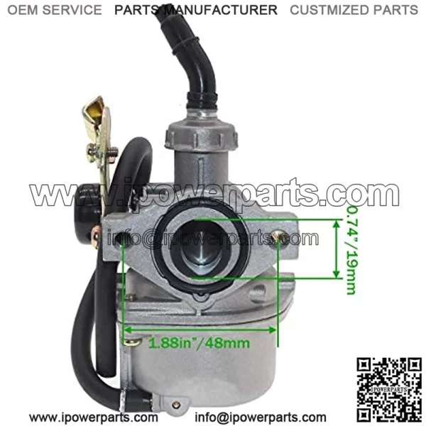 PZ19 Carburetor For Kazuma Baja 50cc 70cc 90cc 110cc 125cc NST Quad 4 Stroke ATV Go Kart Pit Dirt Bike CRF50F XL75 CRF80F XR50R - Image 4