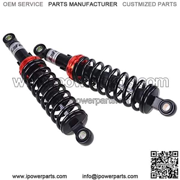Motorcycle Shock Motorcycle Rear Shocks 12.6"/320mm Motorcycle Shock Absorber Rear Suspension Fit for Honda Suzuki Dirt Sport 1 Pair Black & Orange