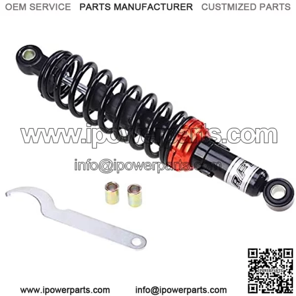 Motorcycle Shock Motorcycle Rear Shocks 12.6"/320mm Motorcycle Shock Absorber Rear Suspension Fit for Honda Suzuki Dirt Sport 1 Pair Black & Orange - Image 2