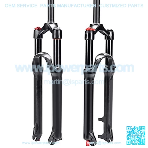 26/27.5/29 Travel 120mm Air Suspension Fork, Rebound Adjust 1 1/8 Straight/Tapered Tube QR 9mm Manual/Remote Lockout XC AM Ultralight Mountain Bike Front Forks