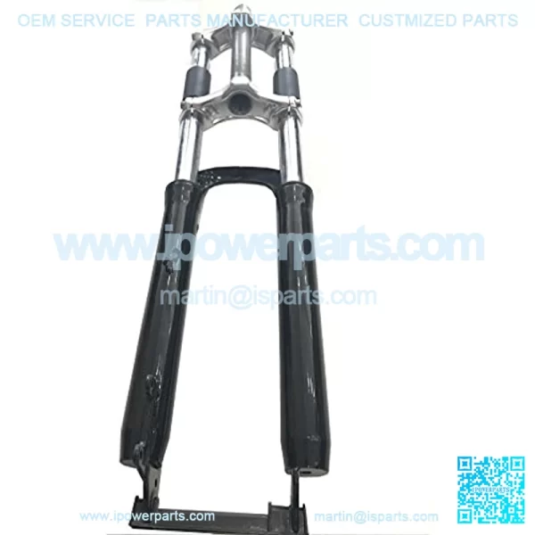 Suspension Fork 26" and 1 1/8" Headset Combo,Disc Brake,Black - Image 2