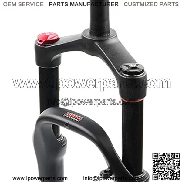 B Bolany 20 inch Snow Bike Air Fork - Beach Bike Fork 135MM Magnesium Alloy Bike Fat Suspension Fork for 4.0 Tire - Image 2
