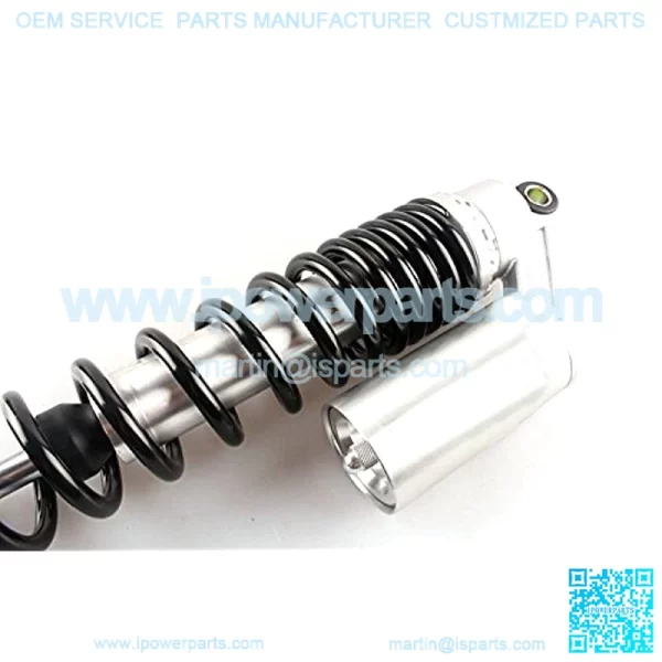 Universal 400mm Pair Motorcycle Air Rear Shock Absorber for Honda Kawasaki Suzuki Yamaha Go Kart Scooters Sport Street Bike Silver Black - Image 2
