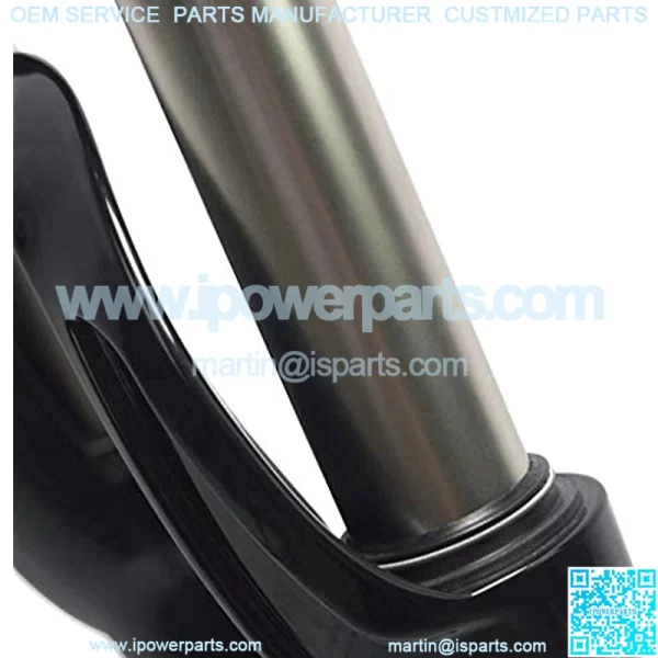 26 Inch Suspension Fork Hydraulic Front Absorber Snowmobile Magnesium Alloy 4.0 Tires Off-Road Bicycle 135MM - Image 4