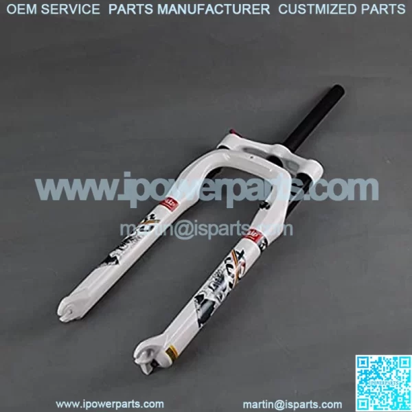 Urltra-Ligh Snowmobile/ATV Front Fork 26 Inch Fat Fork, Bike Air Suspension Fork 1-1/8" Shoulder Control QR 9135mm for 26x4.0 Wide Tires - Image 5