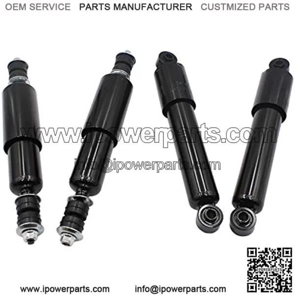 Set of 4 Golf Cart Front & Rear Shock Absorbers Fits 1981-2008 1014235??1014236
