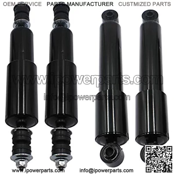 Set of 4 Golf Cart Front & Rear Shock Absorbers Fits 1981-2008 1014235??1014236 - Image 3