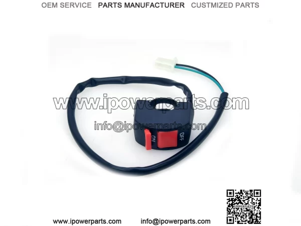 49CC mini sports car square flameout switch off-road vehicle ATV push-button single flameout switch accessories