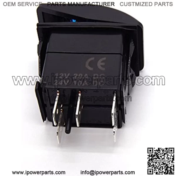 8 Gang Switch Panel Automatic Dimmable LED On-Off Car Switch Panel Electronic Relay System LED Car Touch Switch Box Universal for Truck ATV UTV Boat Marine SUV Car -Green Backlit - Image 3