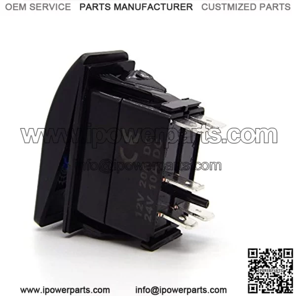 8 Gang Switch Panel Automatic Dimmable LED On-Off Car Switch Panel Electronic Relay System LED Car Touch Switch Box Universal for Truck ATV UTV Boat Marine SUV Car -Green Backlit - Image 5