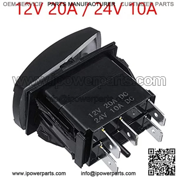 Battery Switch, VSTM 12V/48V Battery Disconnect Master Power Cut Off Switch Waterproof Heavy Duty Battery Isolator Switch for Marine Boat Car RV ATV UTV Vehicles (On-Off Position) - Image 4