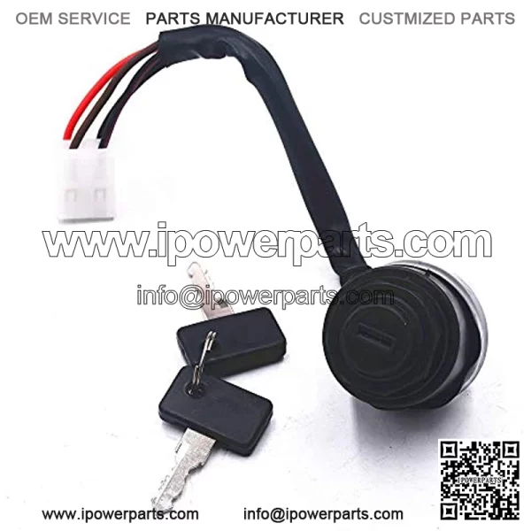 JN3-82510-00-00 Ignition Key Switch Fit for Yamaha for Golf Cart G14 JN3825100000 - Image 4