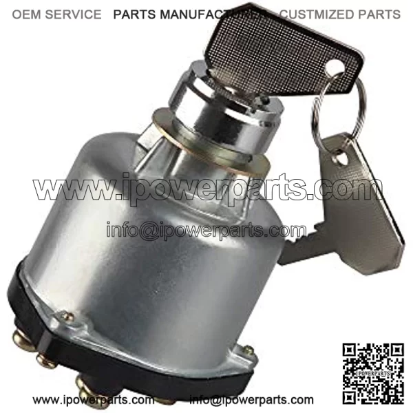 9-82710045-0 Ignition starter key Switch With 6 Terminal Wire Digger With 2 Keys For Diesel Engine Agricultural machinery,forklift, tractor, construction machinery and replaceme