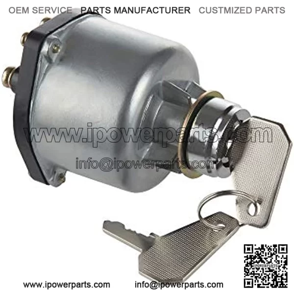 9-82710045-0 Ignition starter key Switch With 6 Terminal Wire Digger With 2 Keys For Diesel Engine Agricultural machinery,forklift, tractor, construction machinery and replaceme - Image 4