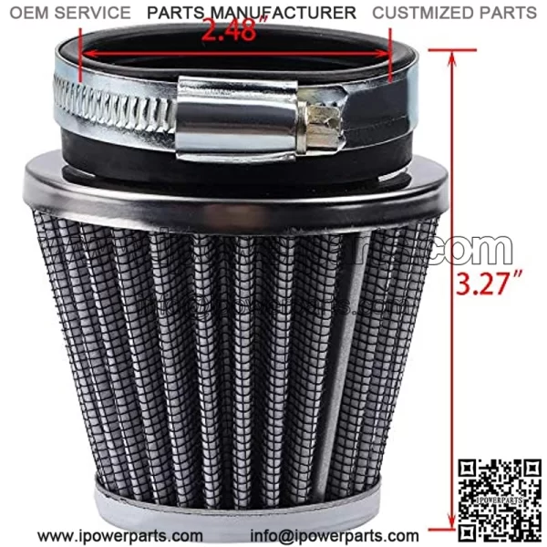 Physeed 54mm Air Filter Fuel Replacement for Suzuki GS1000G GS1100E GS1150E GS750 GS850G Yamaha XS1100 Motorcycle - Image 2