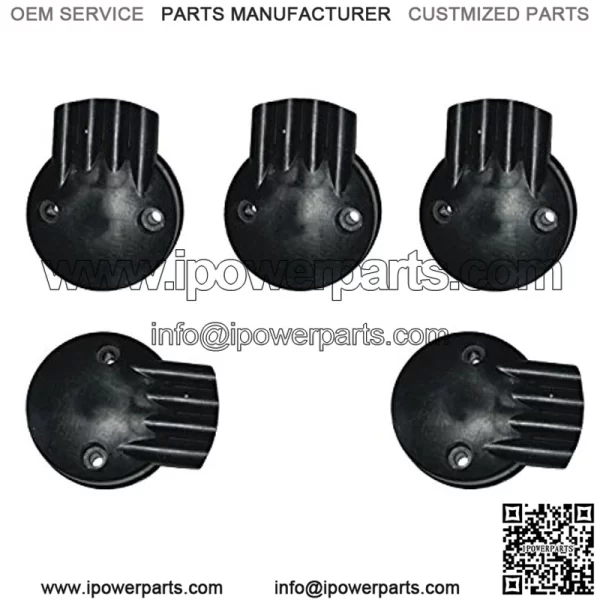 5pcs Black Air Filter For 66cc 80cc Motorised Motorized Bicycle Engine New - Image 3
