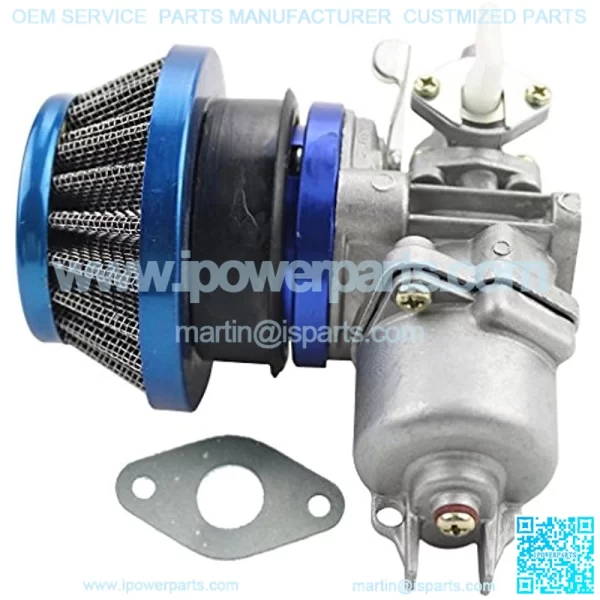 Air Filter Stack Carburetor Carb for 2 Stroke 47cc 49cc Mini ATV Quad Dirt Pocket Bike