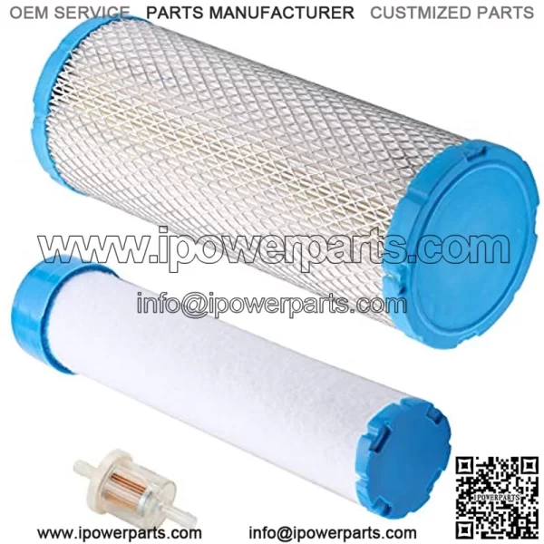 11013-7044 Air Filter for Kawasaki FX651V FX691V FX730V FX751V FX801V FX850V FX1000V FD731V FD750D FD791D FH601V FH641V FH680V FH721V FH770D FH601D FH641D FH680D Lawn Mower John Deer M131802