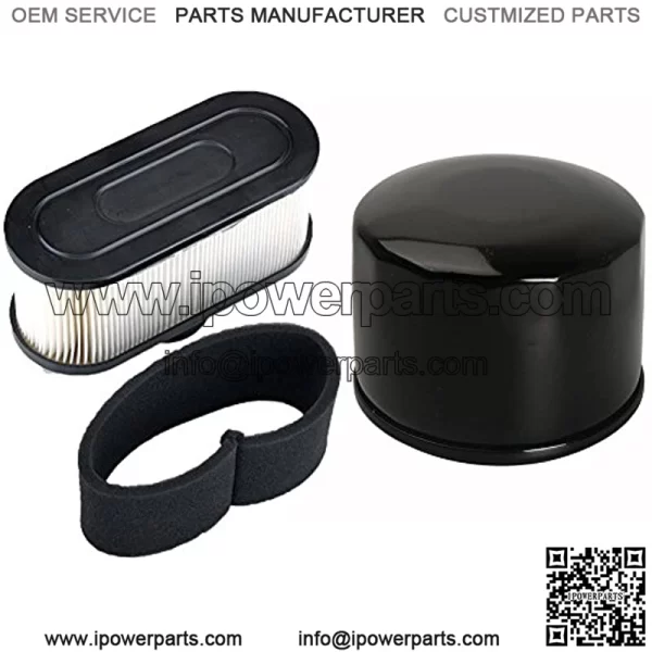 Pack of Oil Filter with Air Pre Filter Replacement for Kawasaki FR651V FR691V FR730V FS481V FS541V FS600V FS651V FS691V FS730V 4-Cycle Engine,5% coupon applied at checkout,with coupon