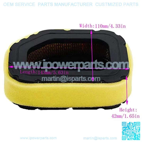 TOPEMAI KH-32-083-03-S Air Filter for Kohler SV810 SV820 SV830 SV840 SV725 SV730 SV735 SV740 Engine Toro Cub Cadet Lawn Mower Replace 32-883-03-S1 - Image 2