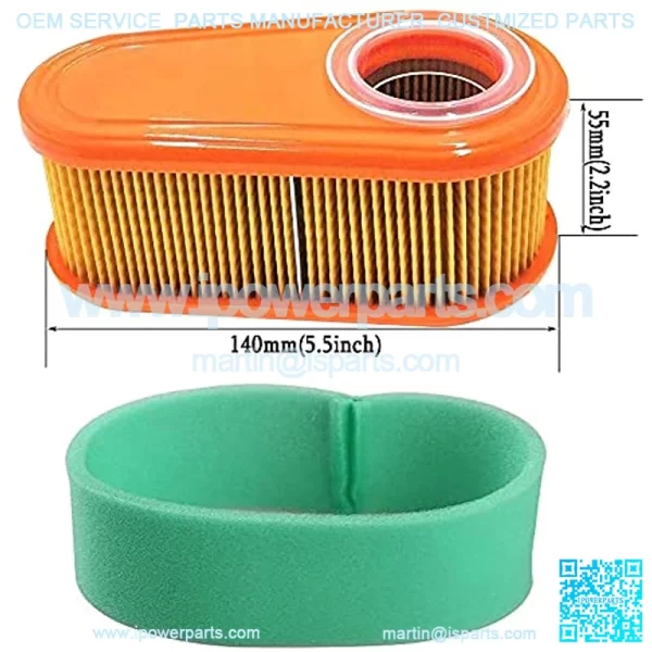 795066 Air Filter for 5419 775 796254 775EX Professional Series Engines Air Cleaner Cartridge with 796254 Pre-Filters Lawn Mower Air Cleaner Element - Image 2