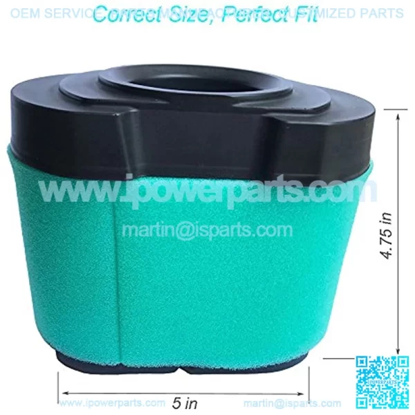 792105 Air & Foam Pre Filter, Compatible with 276890 Z425 D160 OEM Air Cleaner and More, Lawn Mower Air Filter - Image 2